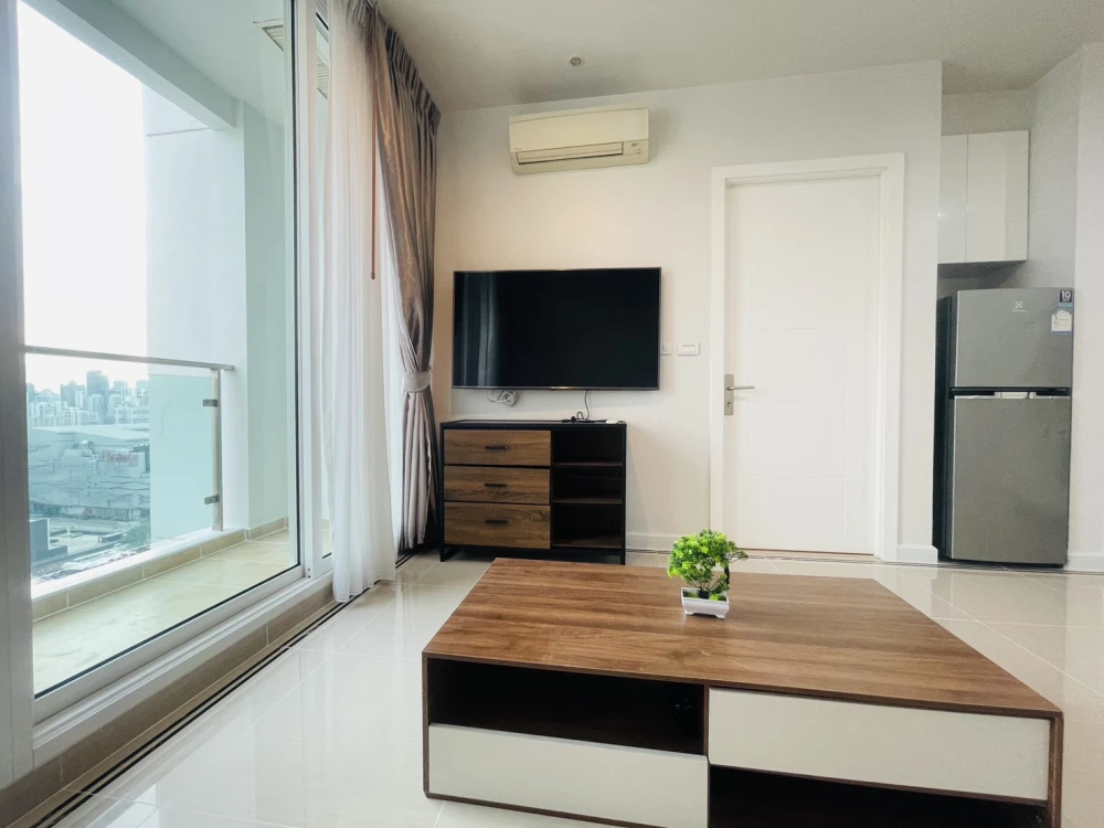 ให้เช่า คอนโด TC Green 1 ห้องนอน 1 ห้องน้ำ ตึก D ชั้น 21 ห้องมุม เฟอร์ครบ จองเลยจ้าาา