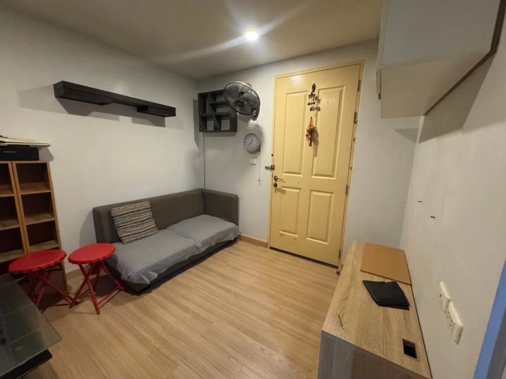 ให้เช่า คอนโด The Niche ID Seri Thai ห้องพร้อมอยู่ เฟอร์ เครื่องใช้ไฟฟ้าครบ มาแต่ตัวเข้าอยู่ได้เลย อย่าพลาด