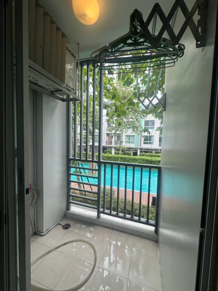 ให้เช่า คอนโด The Niche ID Seri Thai ห้องพร้อมอยู่ เฟอร์ เครื่องใช้ไฟฟ้าครบ มาแต่ตัวเข้าอยู่ได้เลย อย่าพลาด