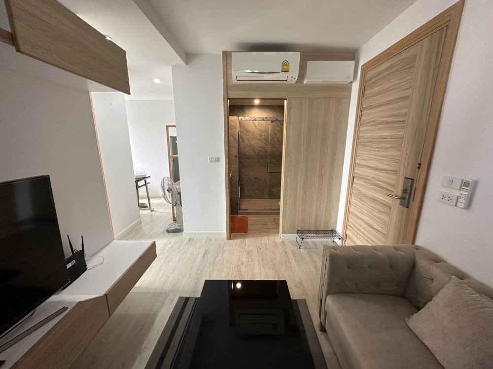 ให้เช่า คอนโด V CONDO ศาลายา  ห้องพร้อมอยู่ เฟอร์ครบ เครื่องใช้ไฟฟ้าพร้อม จองเลย!!