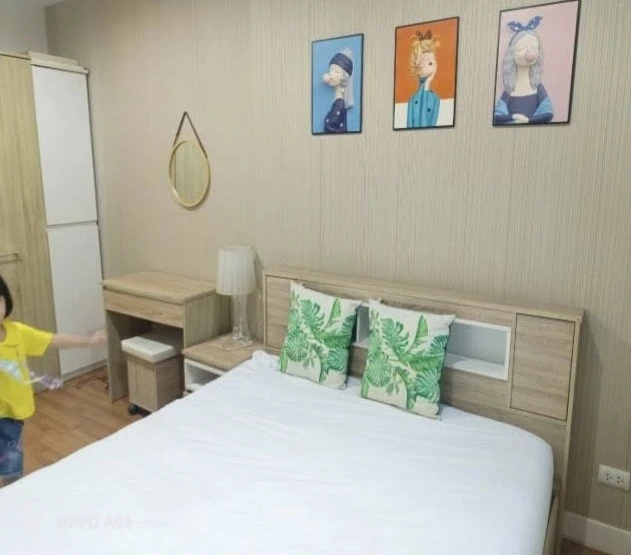 ให้เช่า คอนโด Voque Place Condo Sukhumvit 107 ห้องพร้อมอยู่ เฟอร์พร้อม ห้องกว้างอยู่สบาย จองเลย+++