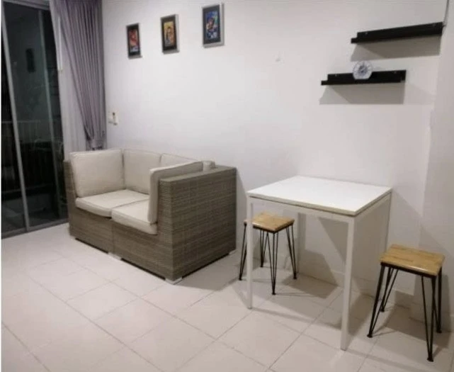 ให้เช่า คอนโด Voque Place Condo Sukhumvit 107 ห้องพร้อมอยู่ เฟอร์พร้อม ห้องกว้างอยู่สบาย จองเลย+++