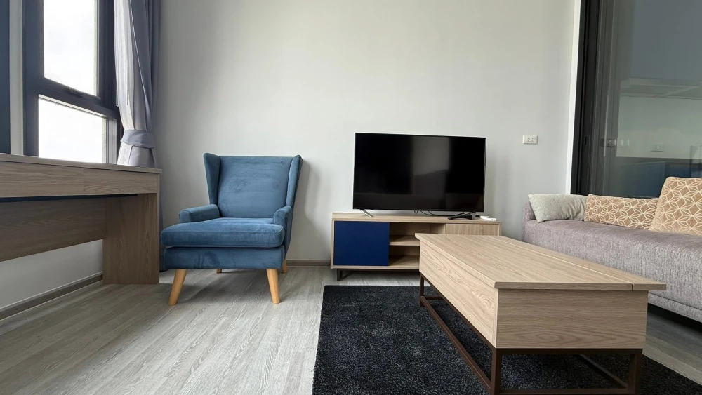 ให้เช่า คอนโด XT Ekkamai ห้องพร้อมอยู่ เฟอร์ เครื่องใช้ไฟฟ้าครบ มาแต่ตัวเข้าอยู่ได้เลย คุณต้องไม่พลาด