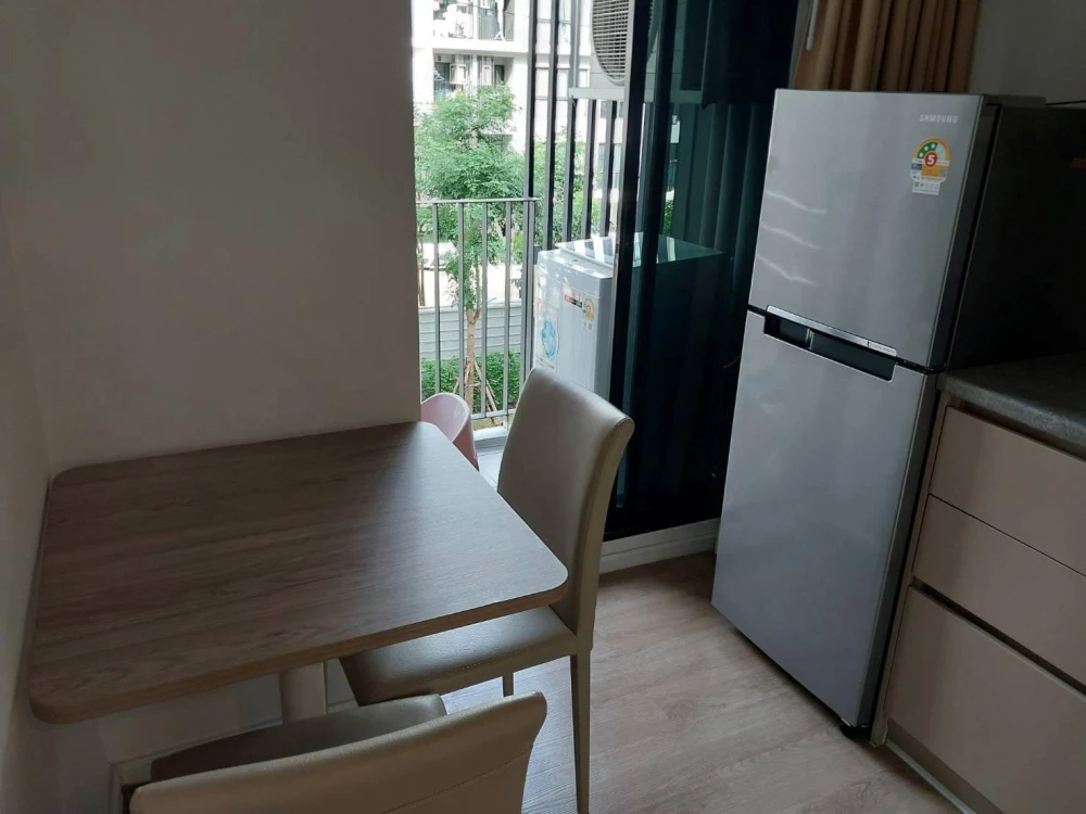 ให้เช่า คอนโดKave town shift 1bed room exclusive ชั้น3  เฟอร์นิเจอร์บิ้วอิน สะดวกครบจบที่เดียว ย้ายเลย
