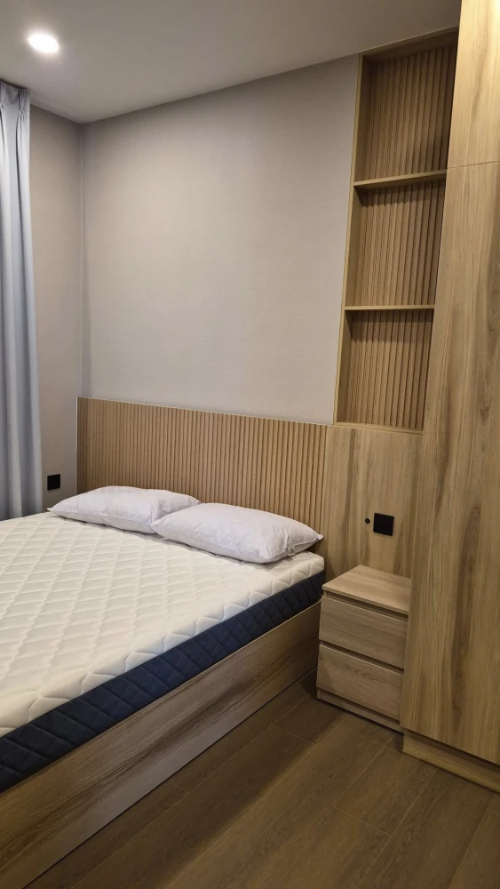 For rent: Cooper Siam, 2 bedrooms, 1 bathroom, decorated with quality built-in furniture. Reserve now!