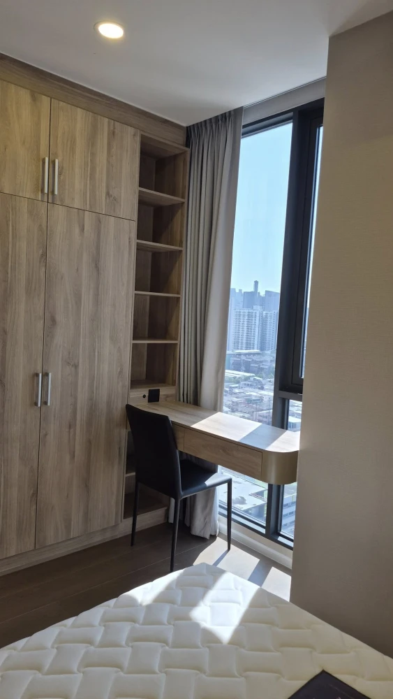 ให้เช่า คูเปอร์ สยาม แบบ 2 ห้องนอน 1 ห้องน้ำ ตกแต่งด้วยเฟอร์ฯบิวท์อินอย่างดี จองเลยจ้า