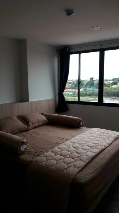 ให้เช่า จี คอนโด ศรีราชา ห้องริมหันหน้าทางรถไฟ ในราคาเบาสบายกระเป๋าสุดๆ บอกเลยว่าต้องจอง