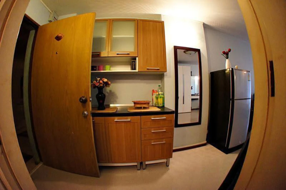 ให้เช่า ฌ็องเซลิเซ่ ติวานนท์ ห้องใหญ่พิเศษ 36 ตรม. วัสดุผสมผสานระหว่าง วัสดุแนว Crystal High-Gloss นวัตกรรมจากอิตาลี่ รีบจองเลย