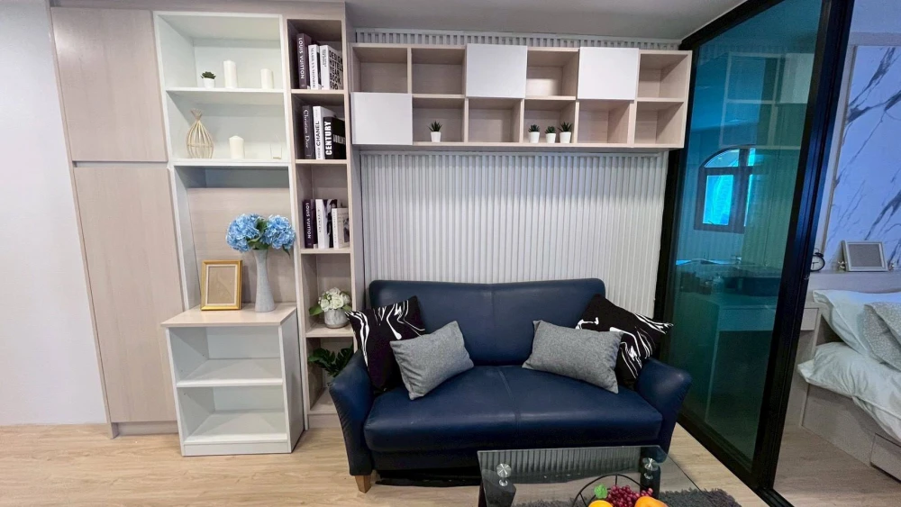 ให้เช่า ฌ็องเซลิเซ่ แจ้งวัฒนะ อาคาร A มีระเบียงกว้าง ตกแต่งบิวท์อินจัดเต็ม พลาดแล้วจะเสียใจ