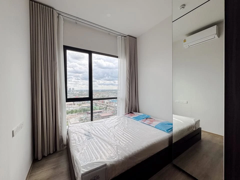 ให้เช่า ดิ ออริจิ้น ปลั๊ก แอนด์ เพลย์ รามอินทรา ไม่มีตึกสูงฝั่งตรงข้ามไม่อึดอัด ไม่ติดห้องขยะ จองเลย