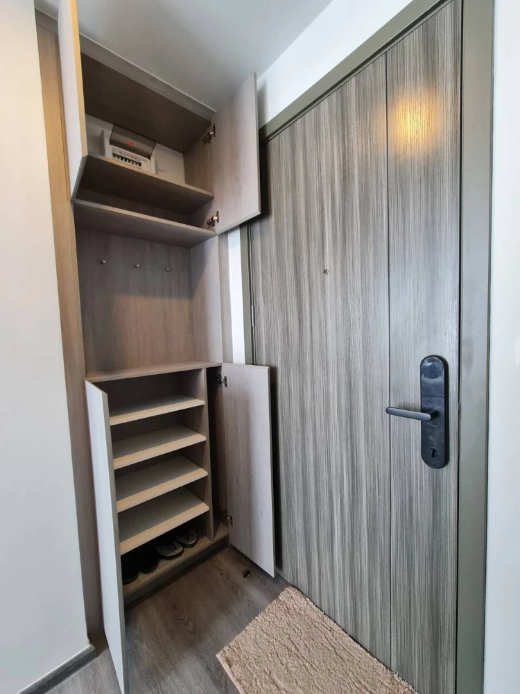 ให้เช่า ดิ ออริจิ้น สุขุมวิท-สายลวด E22 Station ชั้น 7 ห้องแบบ Walk-in Closet พร้อมเข้าอยู่ จองเลย