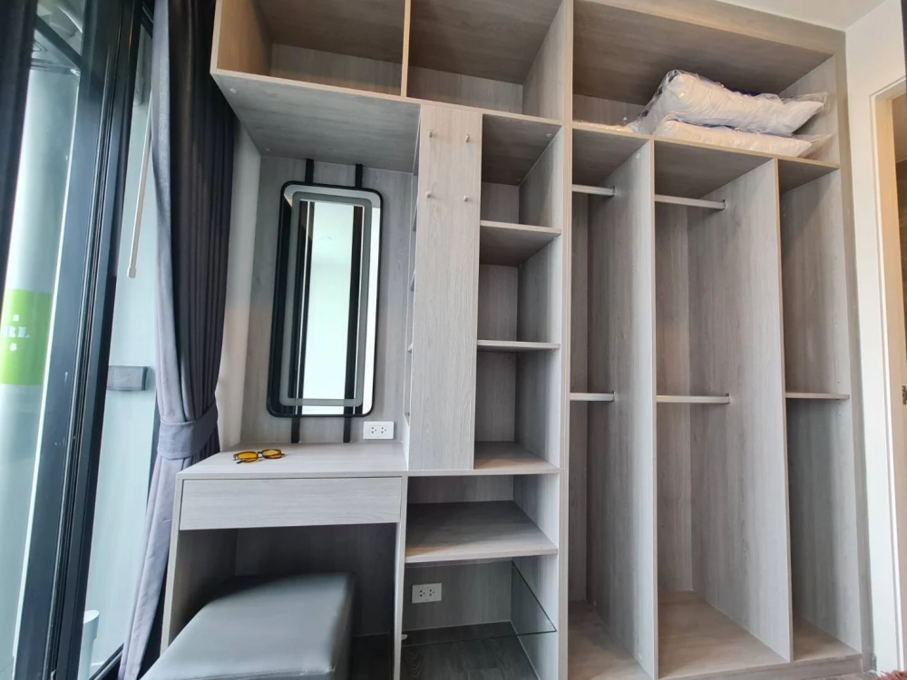 ให้เช่า ดิ ออริจิ้น สุขุมวิท-สายลวด E22 Station ชั้น 7 ห้องแบบ Walk-in Closet พร้อมเข้าอยู่ จองเลย