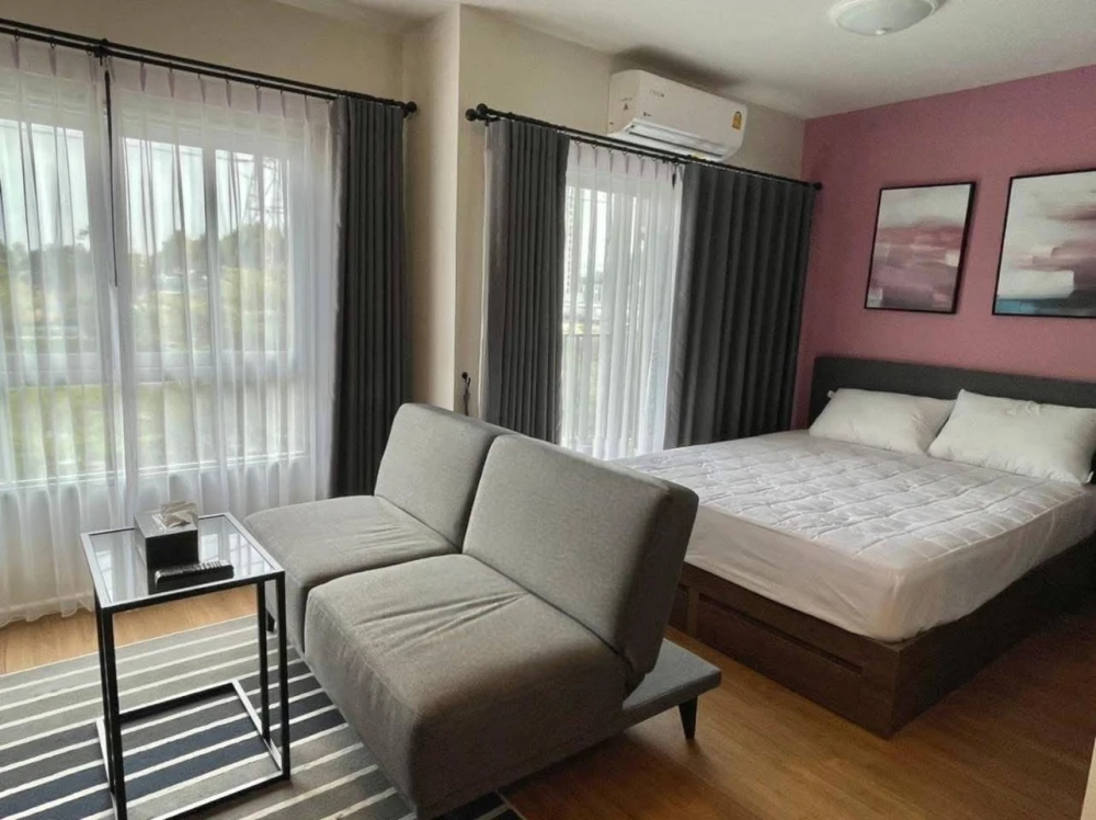 ให้เช่า ดีคอนโด คอนโดบลิซ  ห้องพร้อมอยู่ ราคาสบายกระเป๋า เฟอร์พร้อม + เครื่องใช้ไฟฟ้าครบ จองเลยก่อนพลาด!!!