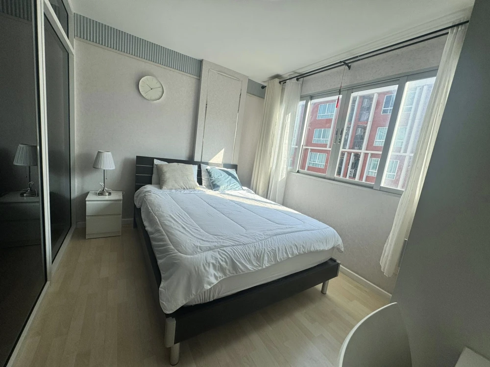 For rent: D Condo Ramintra, ready to move in, fully furnished, affordable price. Book now!