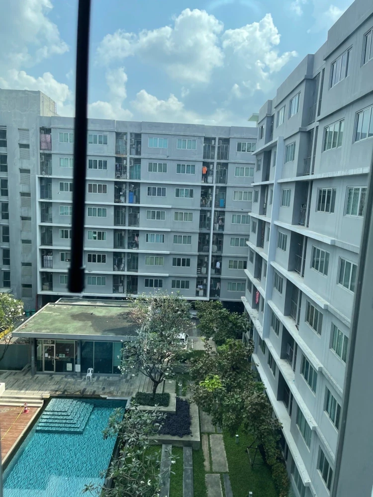 ให้เช่า ดีคอนโด รามอินทรา ห้องแต่งน่าอยู่ ชั้น 6 แดดไม่ร้อน วิวสระว่ายน้ำ ราคาคุ้ม ไม่จองแล้วจะเสียดาย