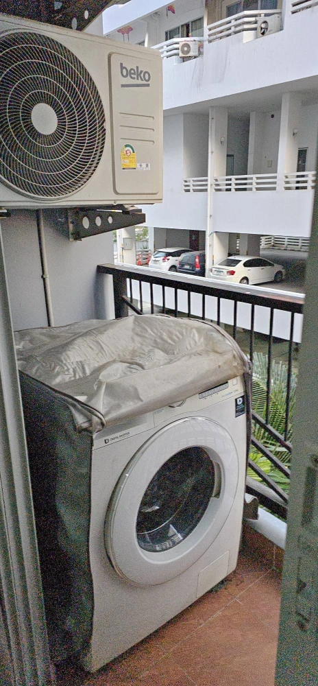 ให้เช่า ทรีโอเจมส์ คอนโด (จอมเทียน) พื้นที่กว้างขวาง เฟอร์นิเจอร์ครบครัน หิ้วกระเป๋าเข้าอยู่ได้เลย