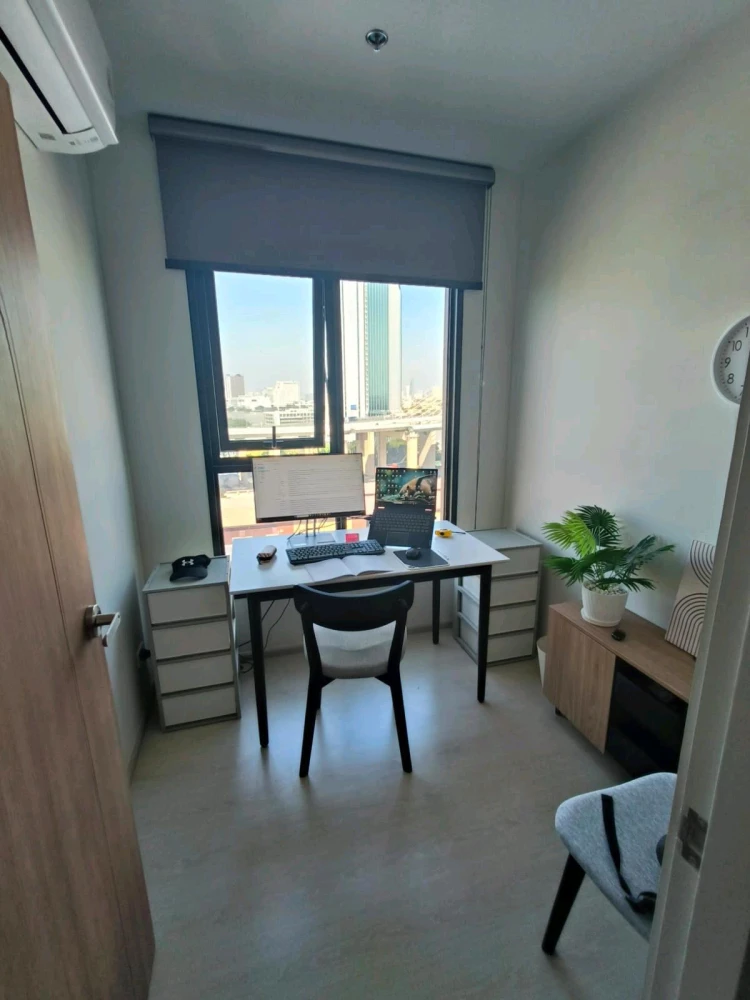 ให้เช่า นิว ริเวอร์เรสต์ ราษฎร์บูรณะ 2 ห้องนอน ห้องแต่งครบ น่าอยู่ จองเลย