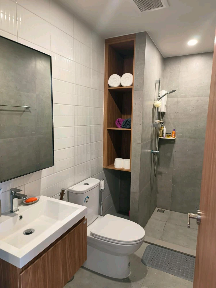 ให้เช่า นิว ริเวอร์เรสต์ ราษฎร์บูรณะ 2 ห้องนอน ห้องแต่งครบ น่าอยู่ จองเลย