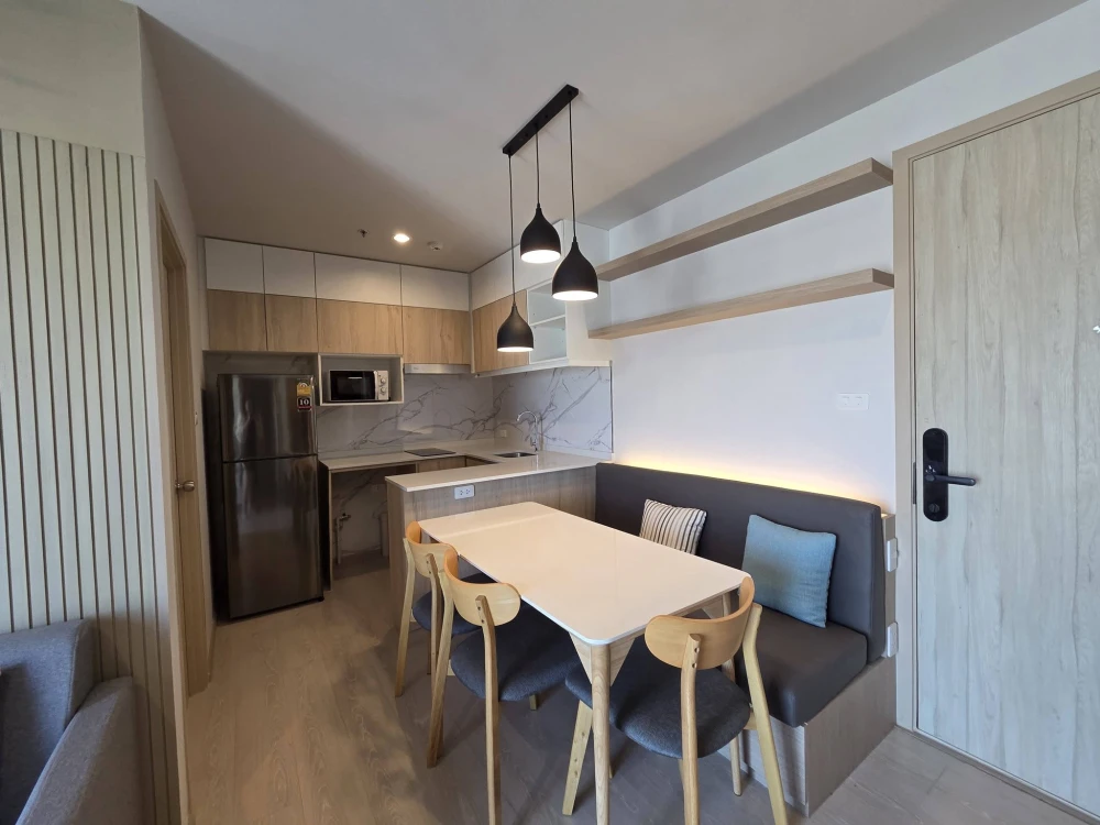 ให้เช่า นิว โนเบิล งามวงศ์วาน แบบ 2 ห้องนอน 1 ห้องน้ำ อยู่ชั้นสูงมากๆ ได้ห้องมุมเป็นส่วนตัว จองก่อนได้ก่อน