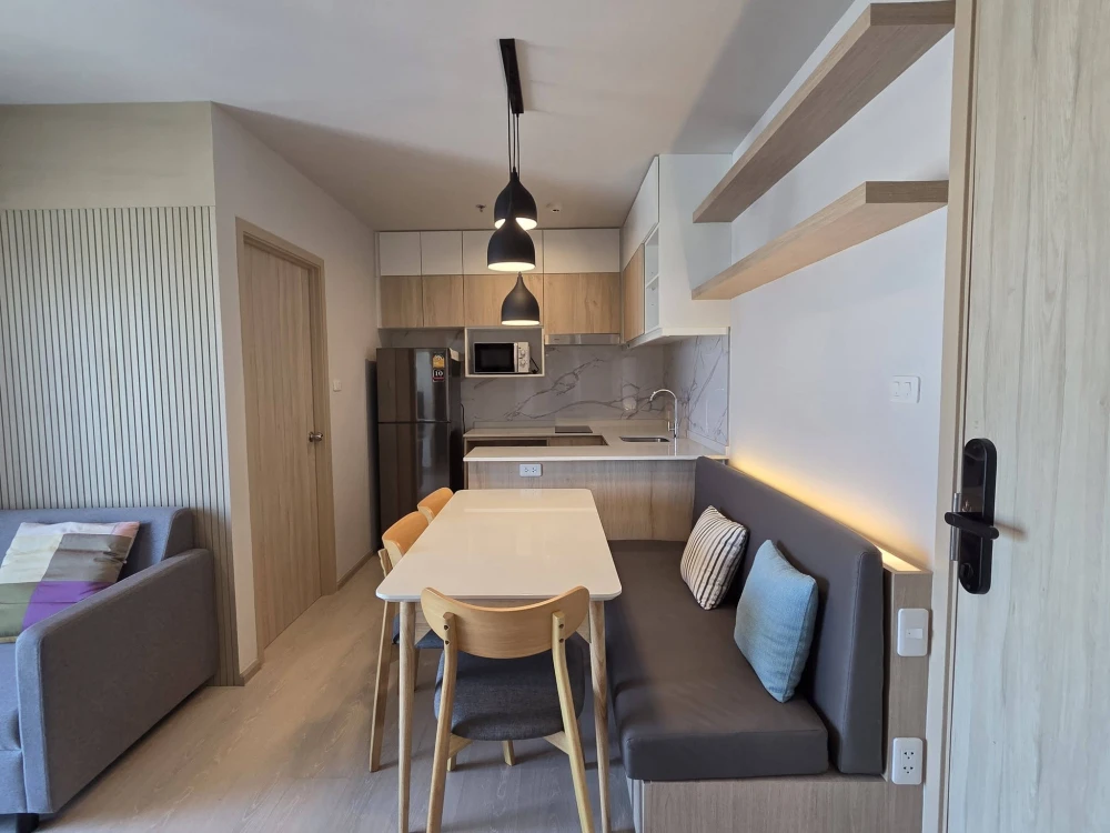 ให้เช่า นิว โนเบิล งามวงศ์วาน แบบ 2 ห้องนอน 1 ห้องน้ำ อยู่ชั้นสูงมากๆ ได้ห้องมุมเป็นส่วนตัว จองก่อนได้ก่อน