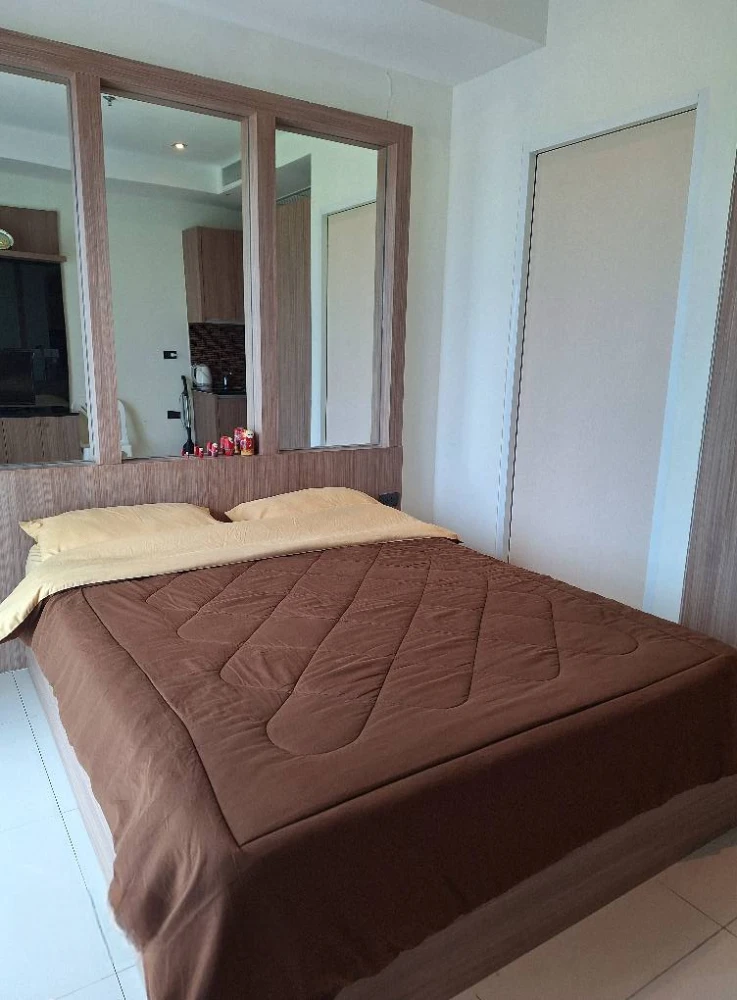 ให้เช่า น้ำทะเล คอนโดมิเนียม (จอมเทียน) อยู่ห้องมุมวิวสวยชั้น P (Penthouse) หิ้วกระเป๋าเข้าอยู่ได้เลย