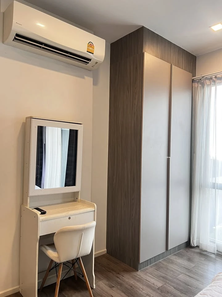 ให้เช่า บราวน์ คอนโด รัชดา 32 มีที่นอนเกรดโรงแรมอย่างดี นอนสบายเวอร์ วิวไม่มีตึกบัง น่าจองสุดๆ