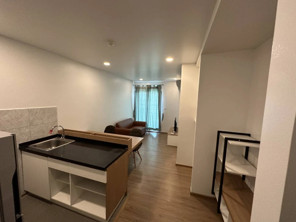 ให้เช่า พราว 3 แจ้งวัฒนะ ขนาดห้อง 35.81 ตร.ม. อยู่ชั้น 6 พื้นที่ใช้สอยเยอะ อยู่แล้วไม่อึดอัด ห้ามพลาด