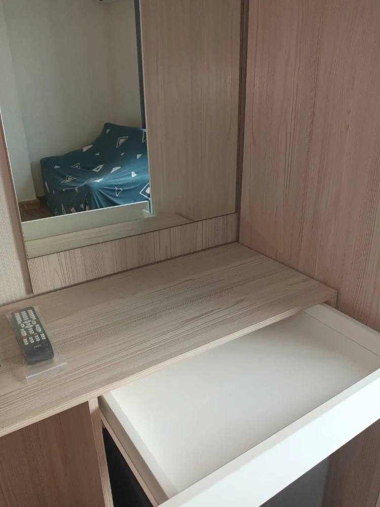 ให้เช่า พลัมคอนโด พหลโยธิน 89 ห้องหันทางทิศเหนือ วิวดี ฝั่งนอกอาคาร เฟอร์นิเจอร์ครบ พร้อมอยู่