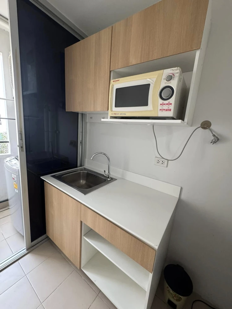 ให้เช่า พลัมคอนโด พหลโยธิน 89 เฟส 2 ตึก B ตกแต่งฟังก์ชั่นครบครัน มาแต่ตัวเข้าอยู่ได้เลย