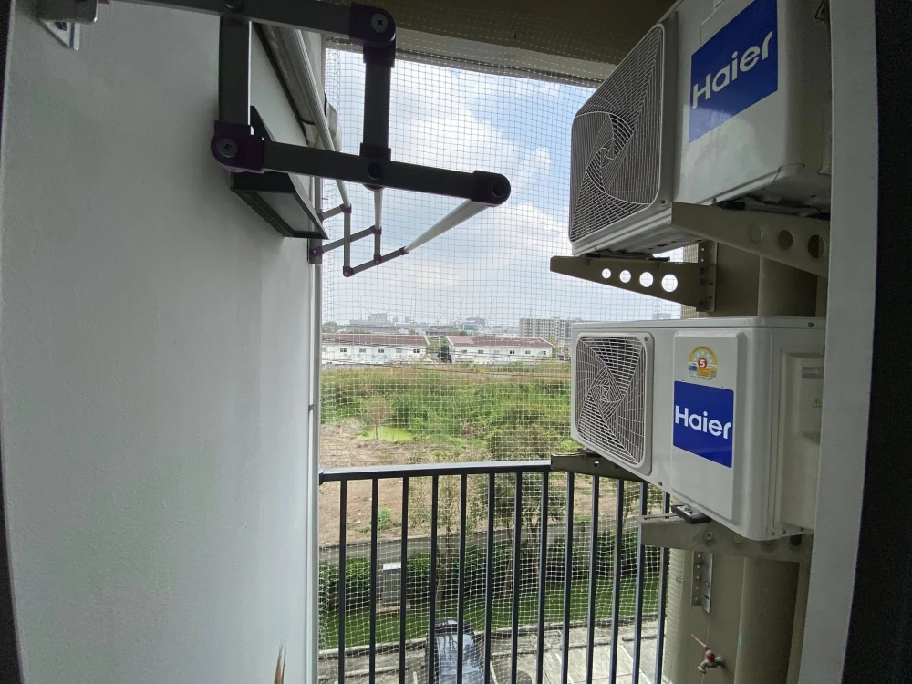 ให้เช่า พลัมคอนโด รังสิต อไลฟ์ เฟส 1  ชั้น 4 ห้องสวยอยู่สบาย มุมตึกวิวนอก ลมเข้าเย็นสบายดี ห้ามพลาด