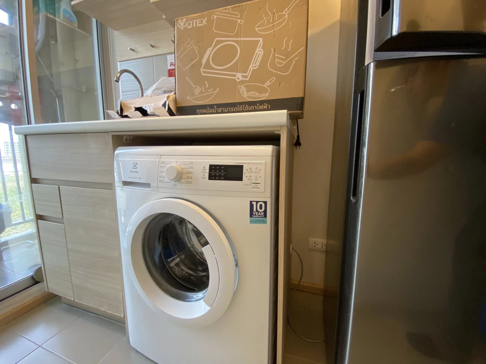 ให้เช่า พลัมคอนโด รังสิต อไลฟ์ เฟส 1  ชั้น 4 ห้องสวยอยู่สบาย มุมตึกวิวนอก ลมเข้าเย็นสบายดี ห้ามพลาด