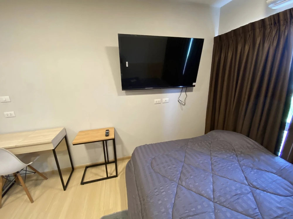 ให้เช่า พลัมคอนโด รังสิต อไลฟ์ เฟส 1  ชั้น 4 ห้องสวยอยู่สบาย มุมตึกวิวนอก ลมเข้าเย็นสบายดี ห้ามพลาด