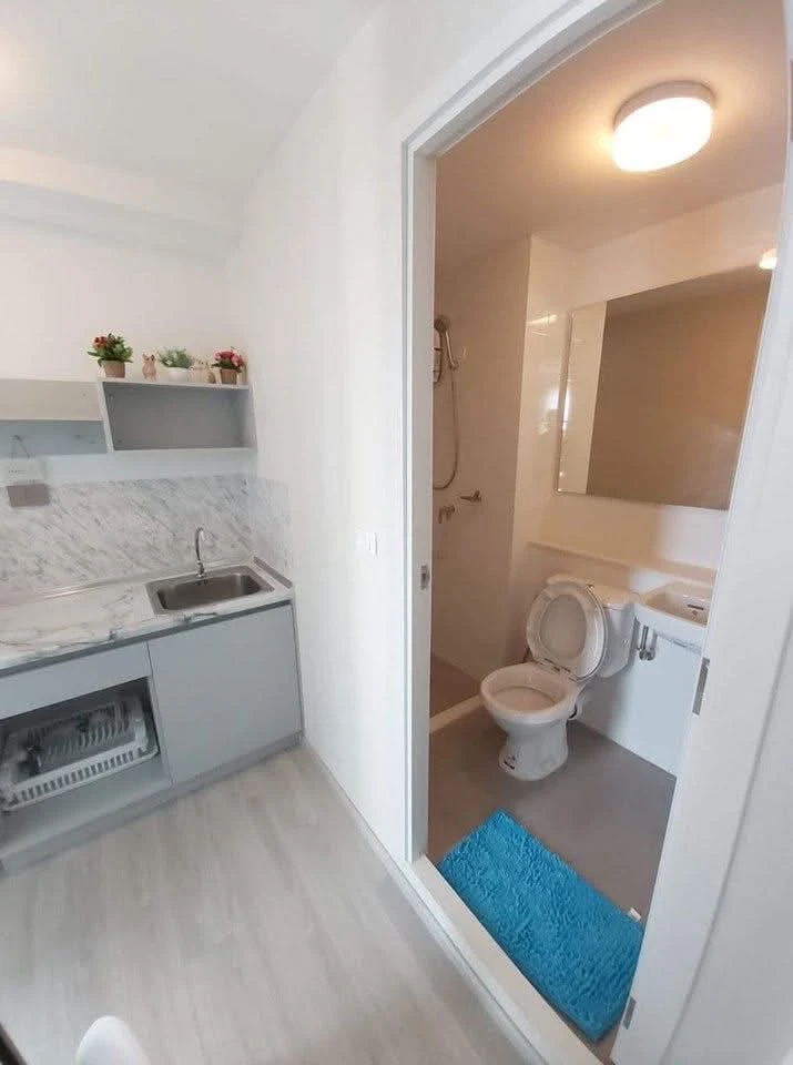 ให้เช่า พลัมคอนโด รามคำแหง 60 อินเตอร์เชนจ์   ชั้น 7 ห้องแต่งโทนขาวสะอาดตา ให้ไว จองก่อนได้ก่อน