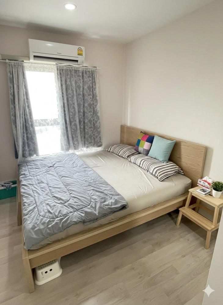 For rent: Plum Condo Central Station, high floor, ready to move in, fully furnished, reserve now, this price is hard to find+++