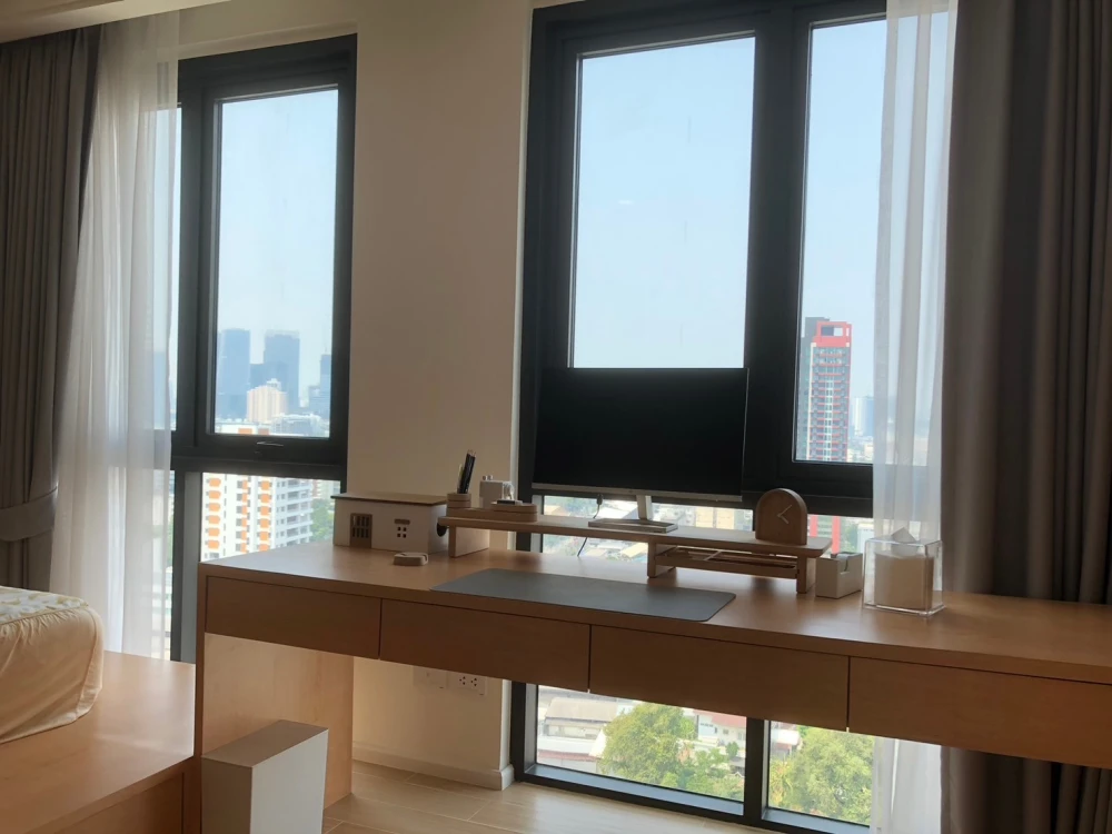 ให้เช่า!! รีเกิล สาทร นราธิวาส ชั้น 22 ห้องสวย รีโนเวทใหม่ สไตล์ Muji เฟอร์นิเจอร์ครบ พร้อมอยู่ ห้ามพลาด!!
