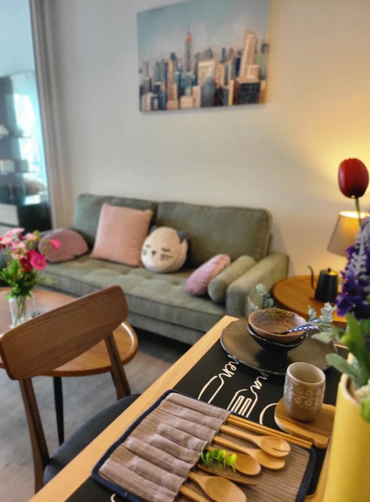 ให้เช่า รีเจนท์ โฮม บางนา ห้องพร้อมอยู่ เฟอร์ เครื่องใช้ไฟฟ้าครบ มาแต่ตัวเข้าอยู่ได้เลย อย่าพลาด