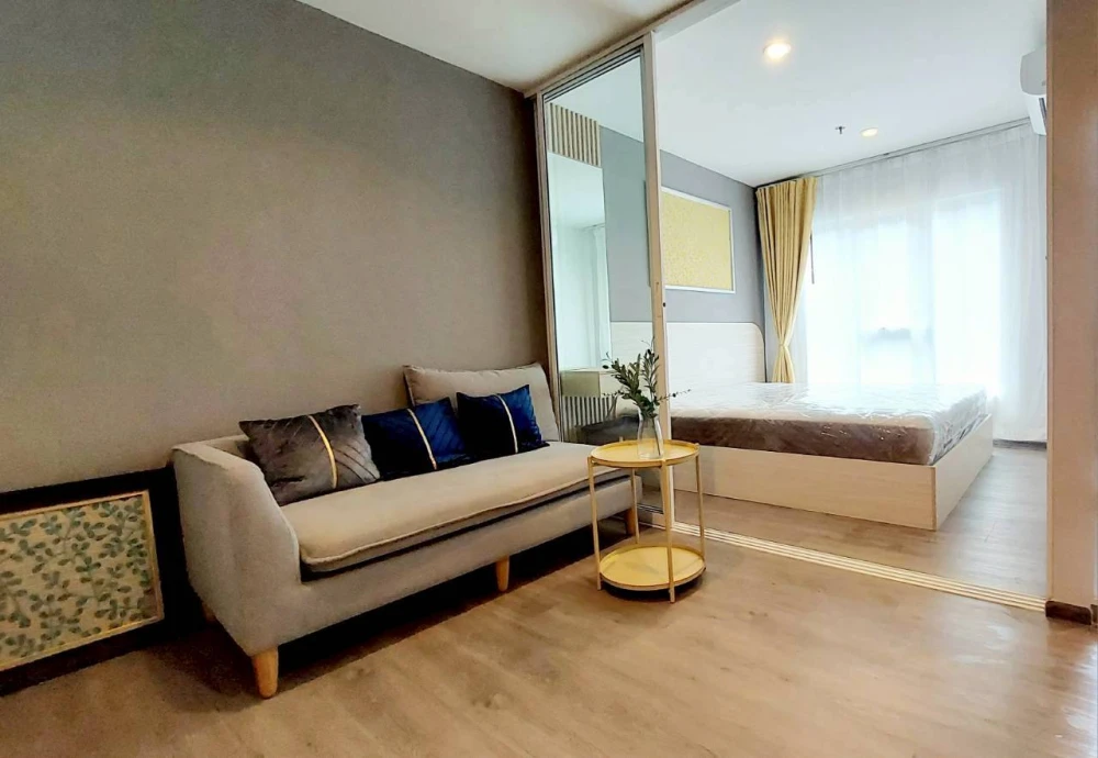 ให้เช่า รีเจ้นท์ โฮม บางนา ตึก D ชั้น 15 วิวสระ วิวสวน ทิศห้องไม่ร้อนทั้งวัน เฟอร์นิเจอร์ครบ พร้อมเข้าอยู่