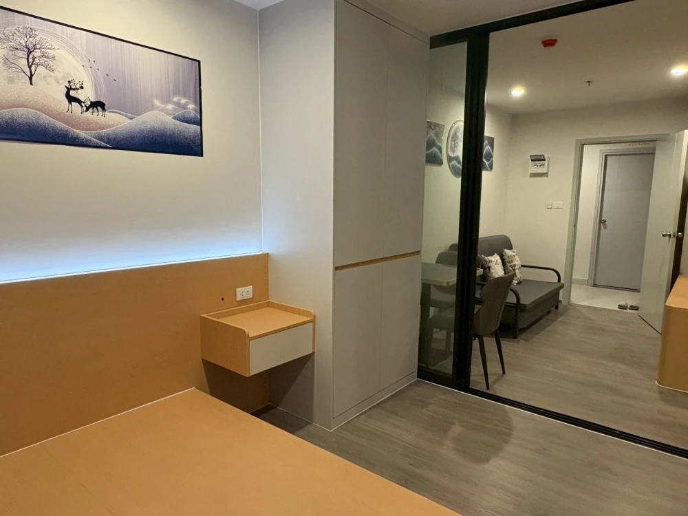 ให้เช่า รีเจ้นท์ โฮม วุฒากาศ ชั้นสูง วิวสวย ห้องตกแต่งเฟอร์นิเจอร์ Built-in มีกระจกกั้นห้อง รีบจองเลย