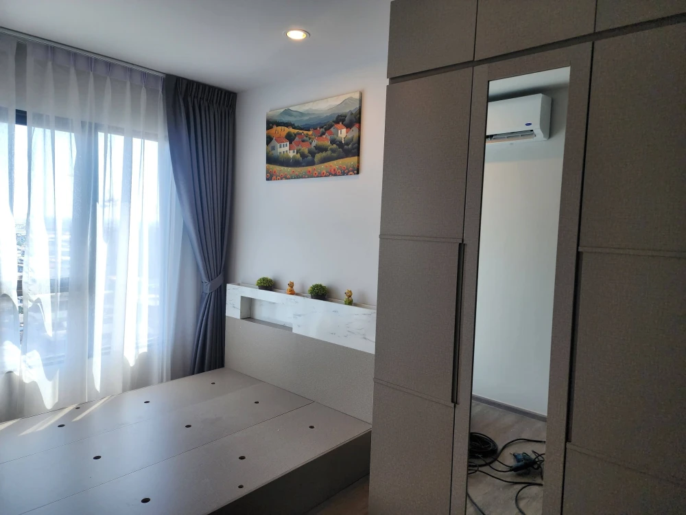 ให้เช่า รีเจ้นท์ โฮม วุฒากาศ ห้องพร้อมอยู่ ชั้นสูง เฟอร์พร้อม จองเลย