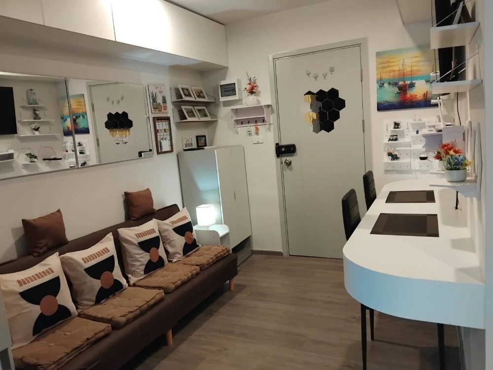 ให้เช่า รีเจ้นท์ โฮม วุฒากาศ ห้องสวย ชั้น 11 ห้องมุม หันทางทิศเหนือ วิวเมือง ไม่ร้อนเพราะแดดไม่ส่อง ห้ามพลาด