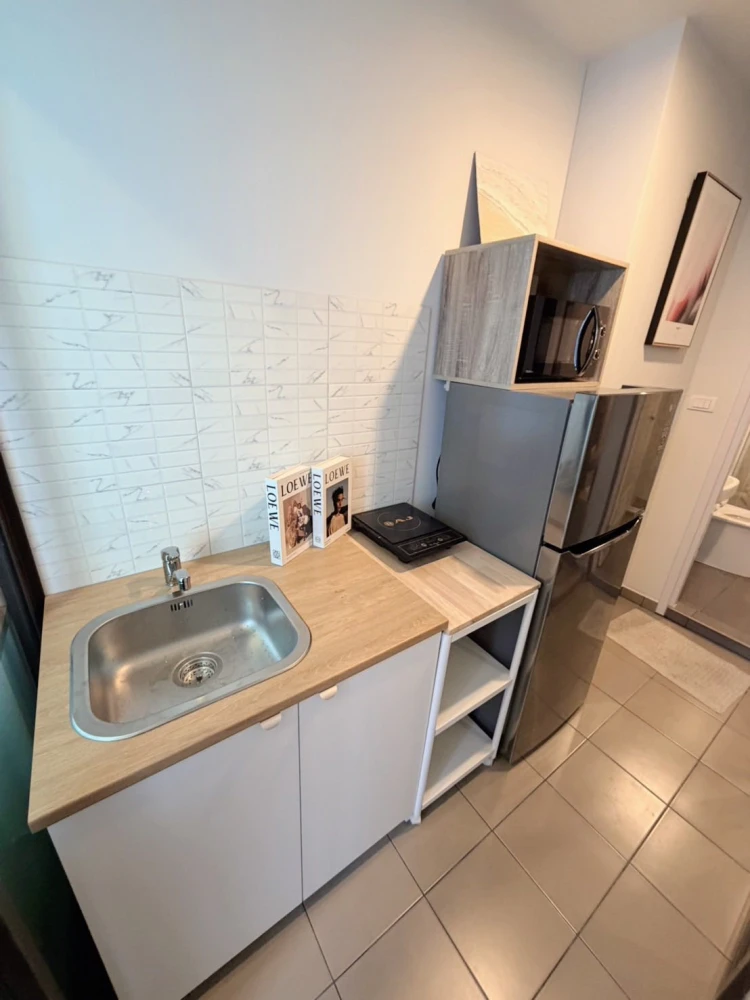 ให้เช่า รีเจ้นท์ โฮม วุฒากาศ ห้องสไตล์มินิมอล เฟอร์นิเจอร์ และเครื่องใช้ไฟฟ้าครบ พร้อมเข้าอยู่ได้ทันที