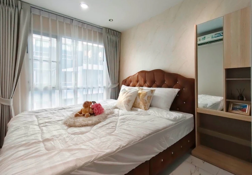 ให้เช่า รีเจ้นท์ โฮม สุขุมวิท 81 ห้องปูพื้นกระเบื้องสวยสะอาด  วิวสระ สวน ห้องสวยตรงปก น่าจองสุดๆ
