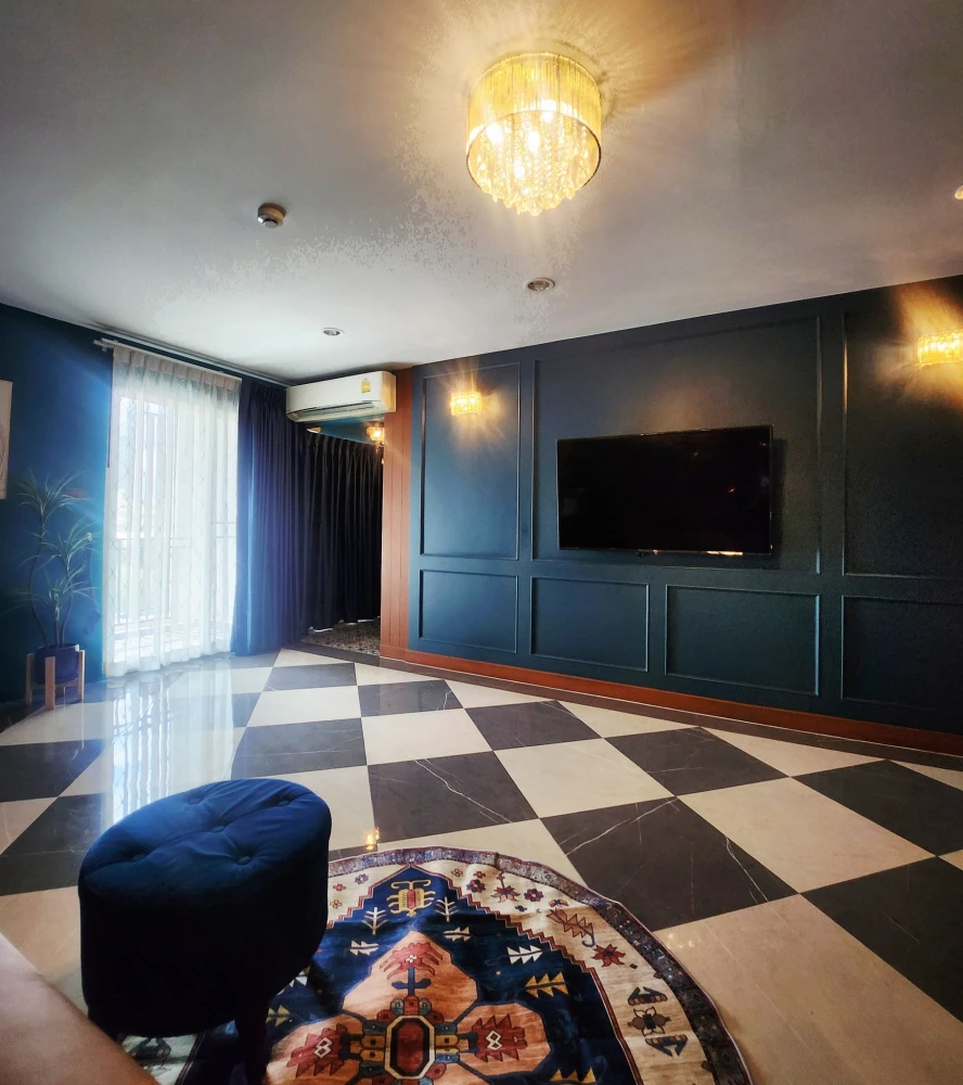 ให้เช่า รีเจ้นท์ โฮม สุขุมวิท 81 ห้องริม ชั้น 4 มี 2 ห้องนอน 2 ห้องน้ำ ตกตแ่งสวยมาก ดูดีมีสไลต์สุดๆ สนใจจองเลย