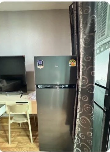 ให้เช่า รีเจ้นท์ โฮม 15 แจ้งวัฒนะ ติดวอลเปเปอร์ทั้งห้อง  ตู้เสื้อผ้าบิวขนาดใหญ่ เฟอร์ เครื่องใช้ไฟฟ้า ครบ ห้ามพลาด