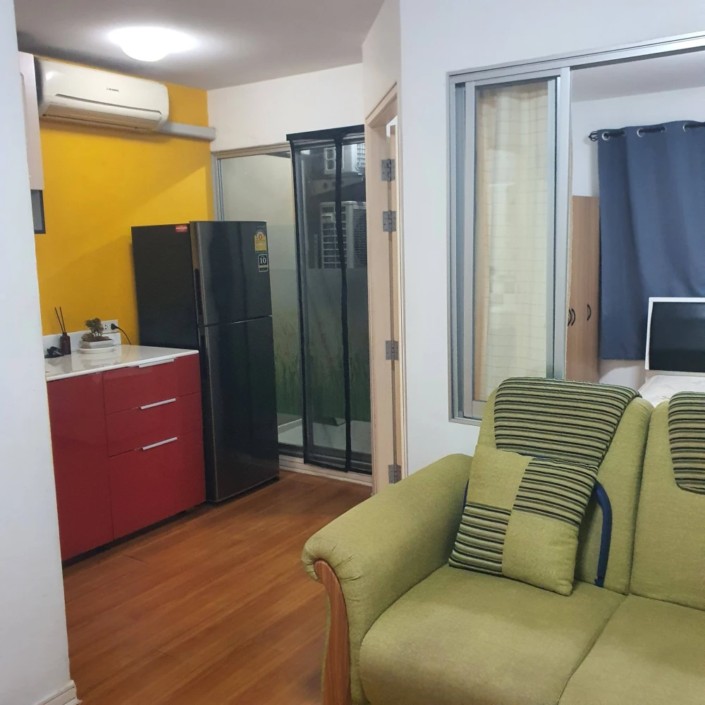 ให้เช่า ลุมพินี คอนโดทาวน์ รามอินทรา-หลักสี่  ห้องพร้อมอยู่ เฟอร์พ้อม จองเลย