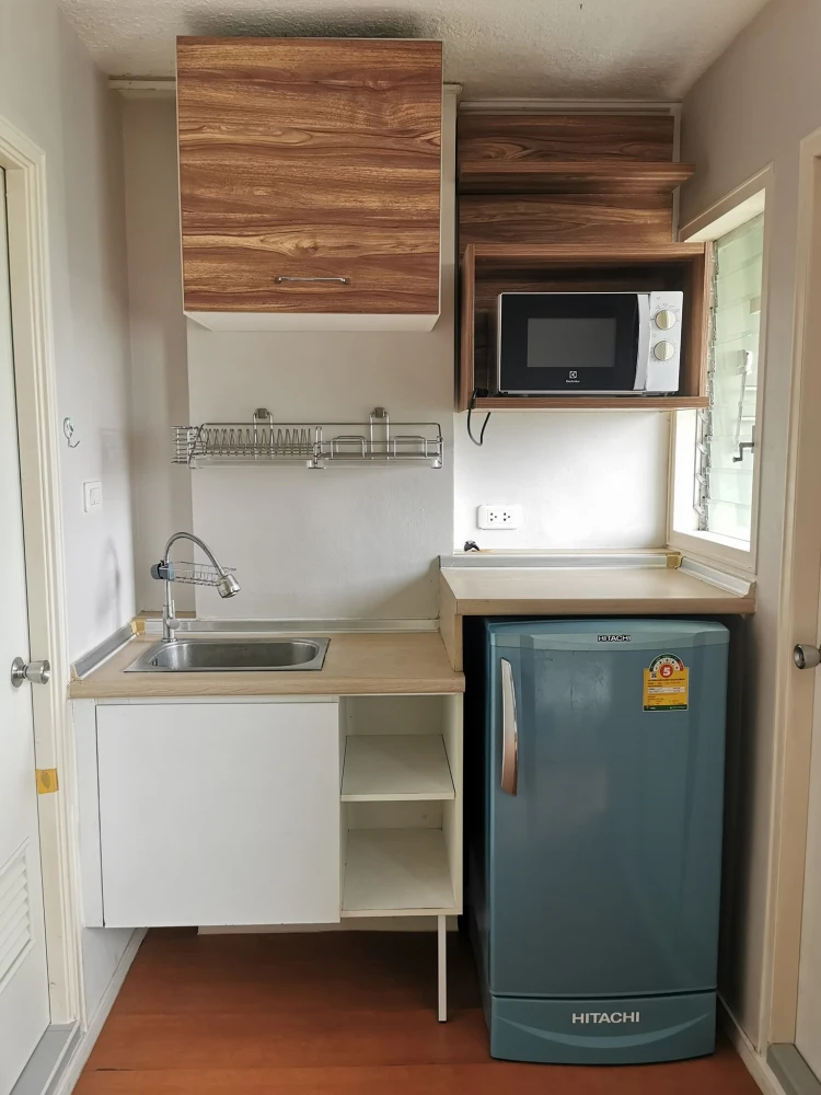 ให้เช่า ลุมพินี คอนโดทาวน์ ร่มเกล้า-สุวรรณภูมิ ห้องแบบสตูดิโอขนาด 22​ ตร.ม.​ พร้อมเฟอร์ฯครบเซต น่าจองสุด