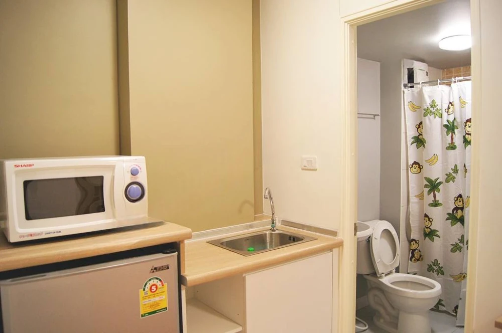 ให้เช่า ลุมพินี คอนโดทาวน์​ ร่มเกล้า-สุวรรณภูมิ อาคาร A3 ชั้น 8​ ห้อง​ Studio​ ตกแต่งครบครัน พร้อมเข้าอยู่แล้วจ้า