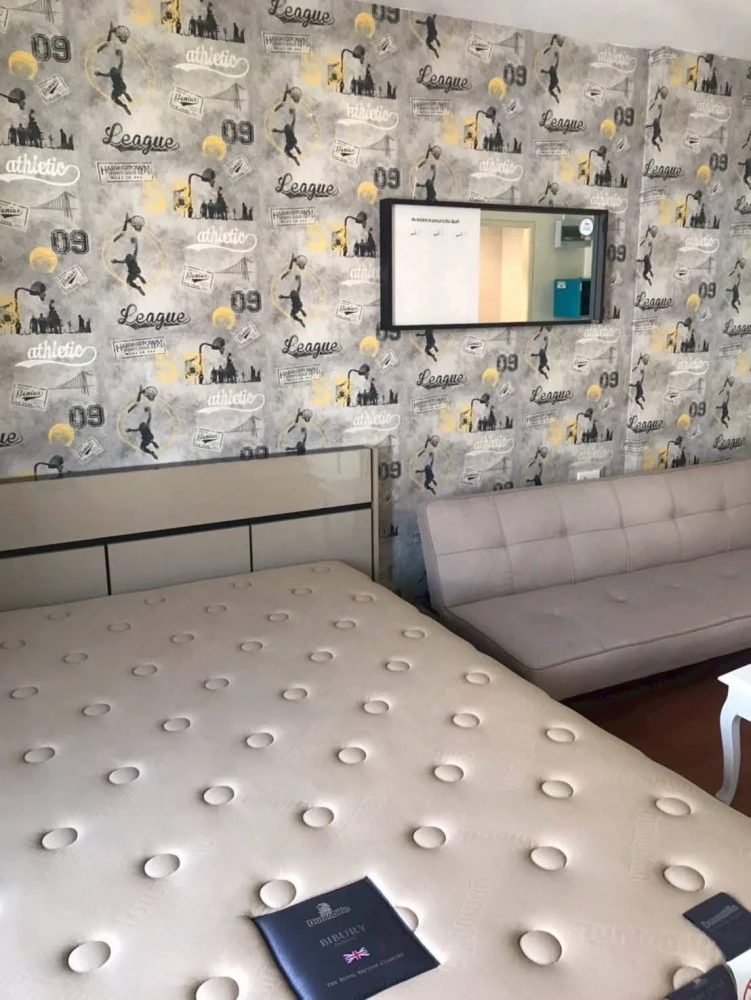 ให้เช่า ลุมพินี ทาวน์ บดินทรเดชา-รามคำแหง ตกแต่งครบครัน ติดวอลเปเปอร์ลายสวยทั้งห้อง พลาดแล้วจะเสียใจ