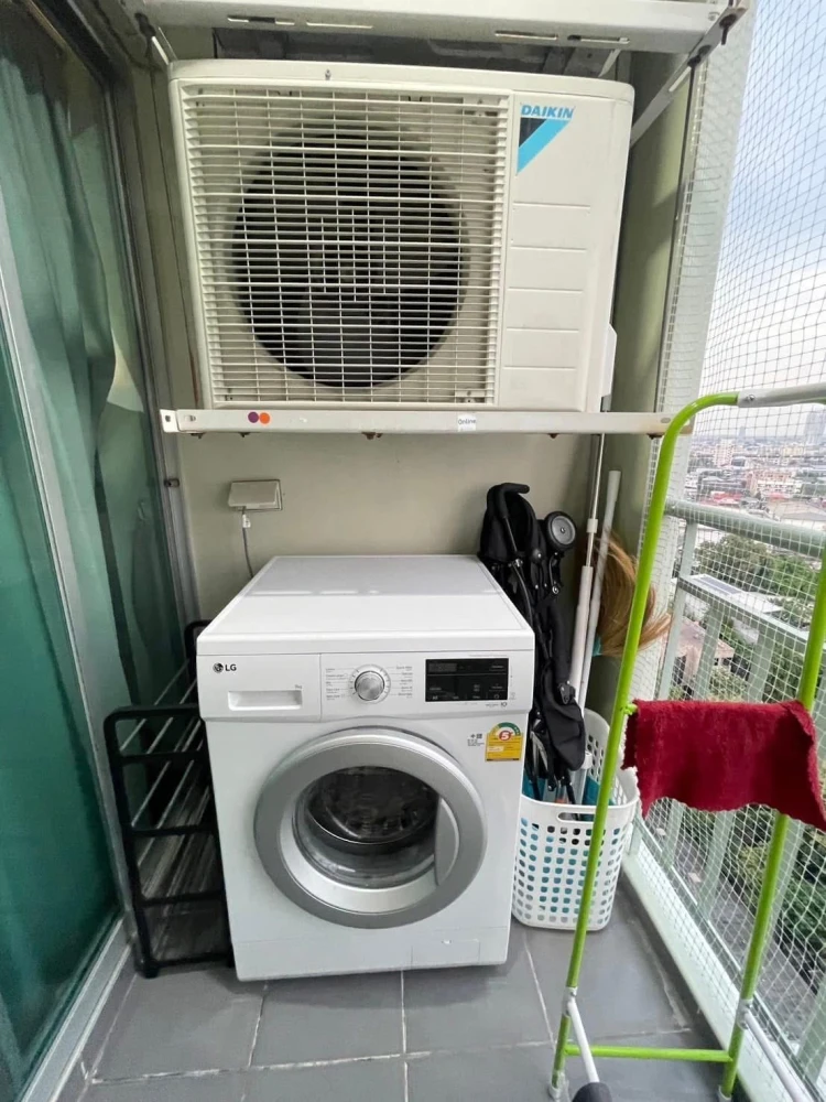 ให้เช่า ลุมพินี วิลล์ ลาซาล-แบริ่ง ห้องลมเข้าเย็นสบายมากก ห้องหันหน้าไปทางแดดเช้า ช่วงบ่ายไม่ร้อน จองเลย