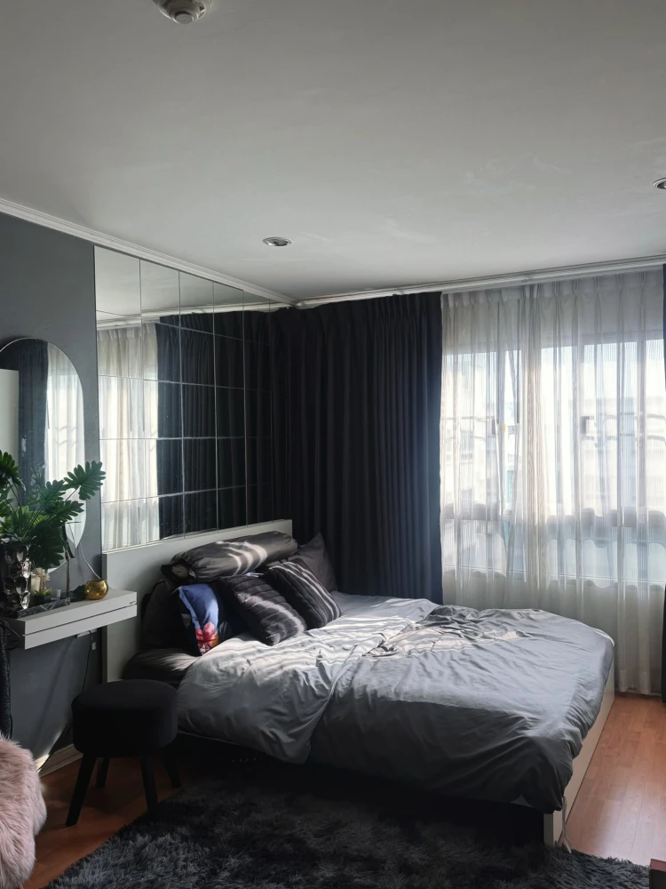 ให้เช่า ลุมพินี วิลล์ ศูนย์วัฒนธรรม ห้องตรงปกไม่จกตา ปูพรมตั้งแต่หน้าประตูจนถึงเตียงนอนไม่เกินจริง พลาดแล้วจะเสียใจ